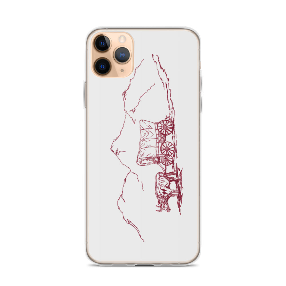 iPhone Case Wooden Wheels & Wagon Trails