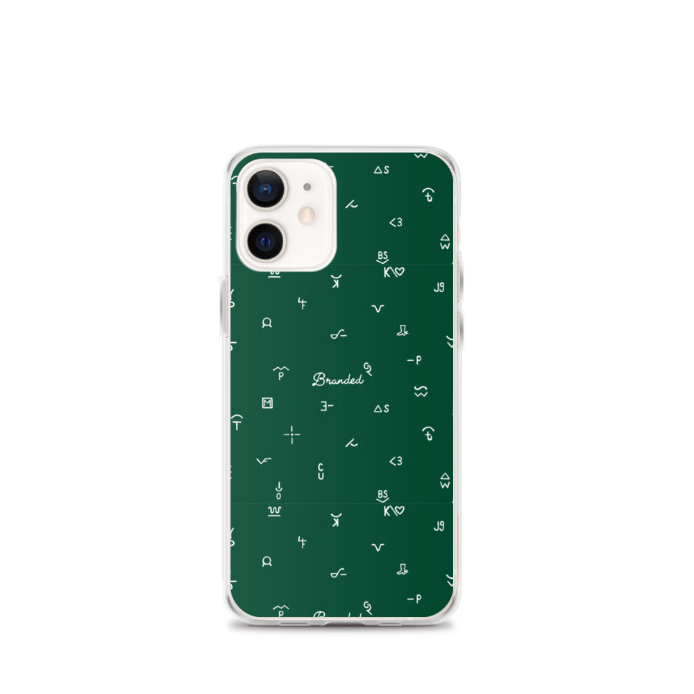 iPhone Case Branded Green