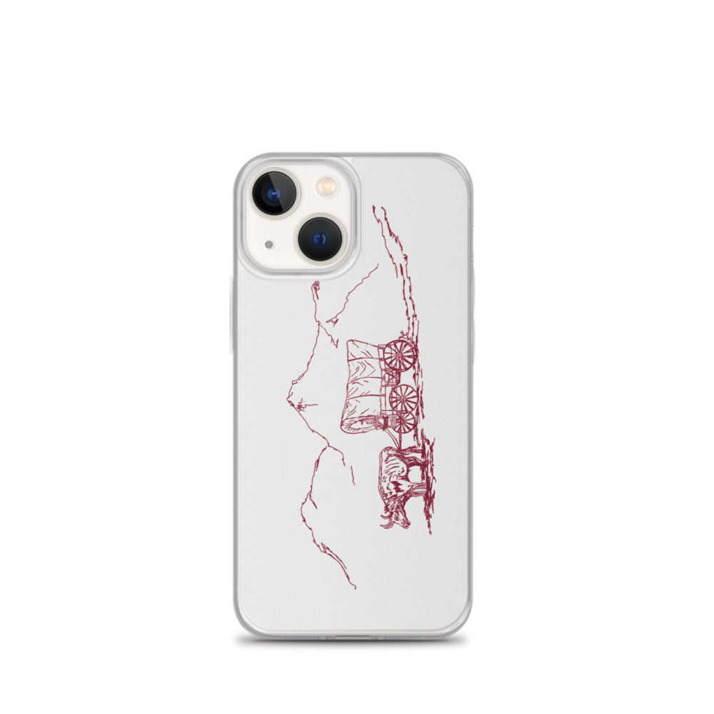 iPhone Case Wooden Wheels & Wagon Trails