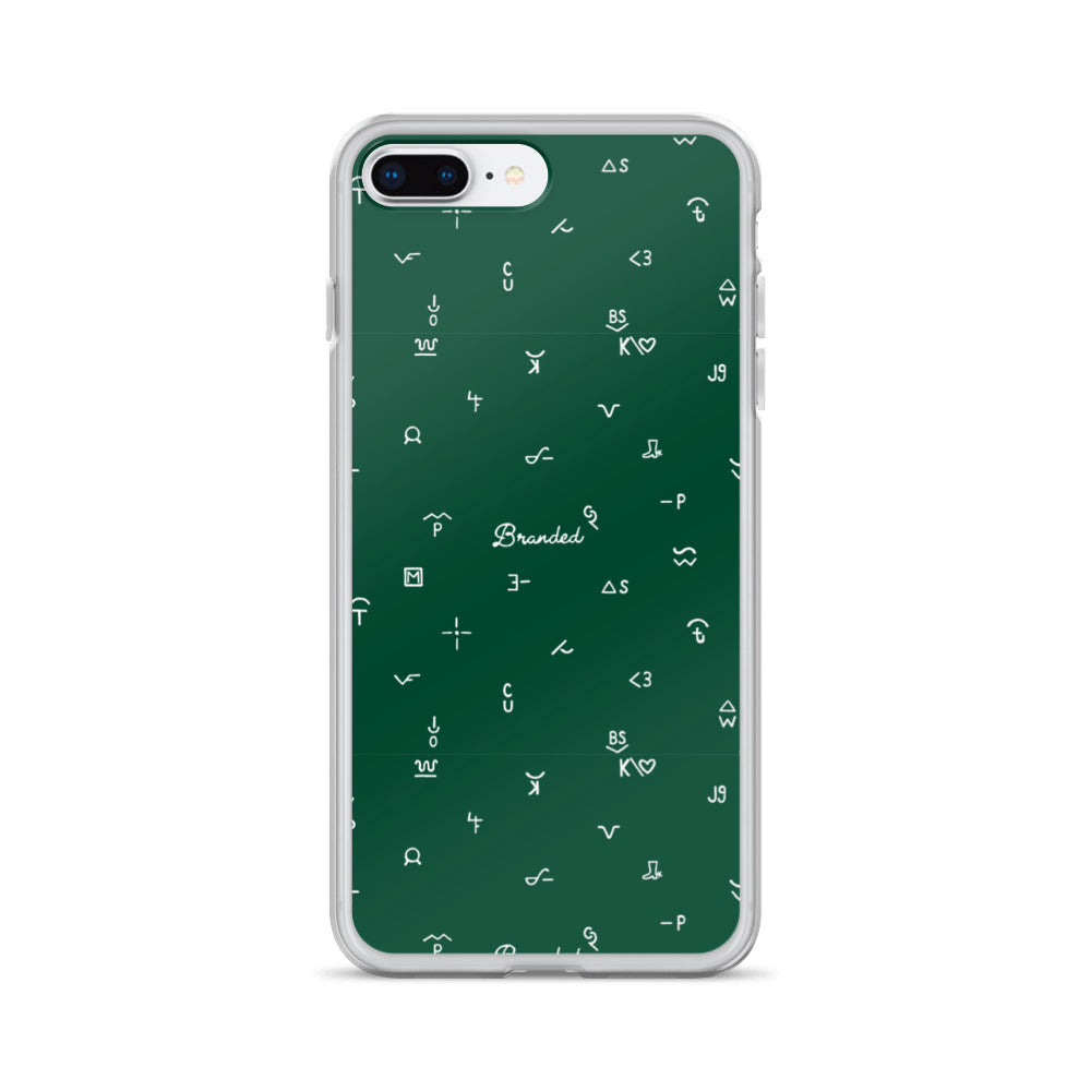 iPhone Case Branded Green