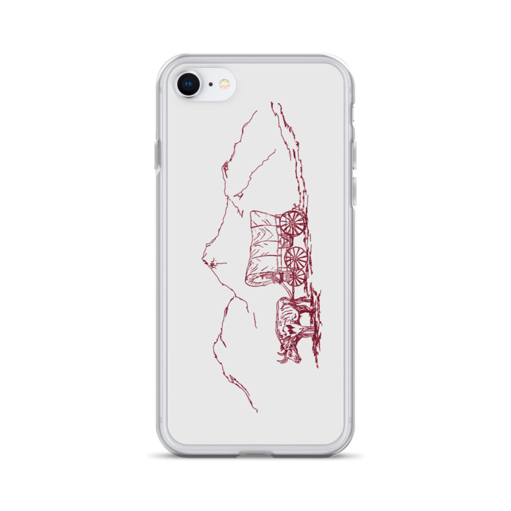 iPhone Case Wooden Wheels & Wagon Trails