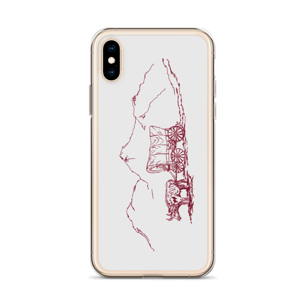 iPhone Case Wooden Wheels & Wagon Trails