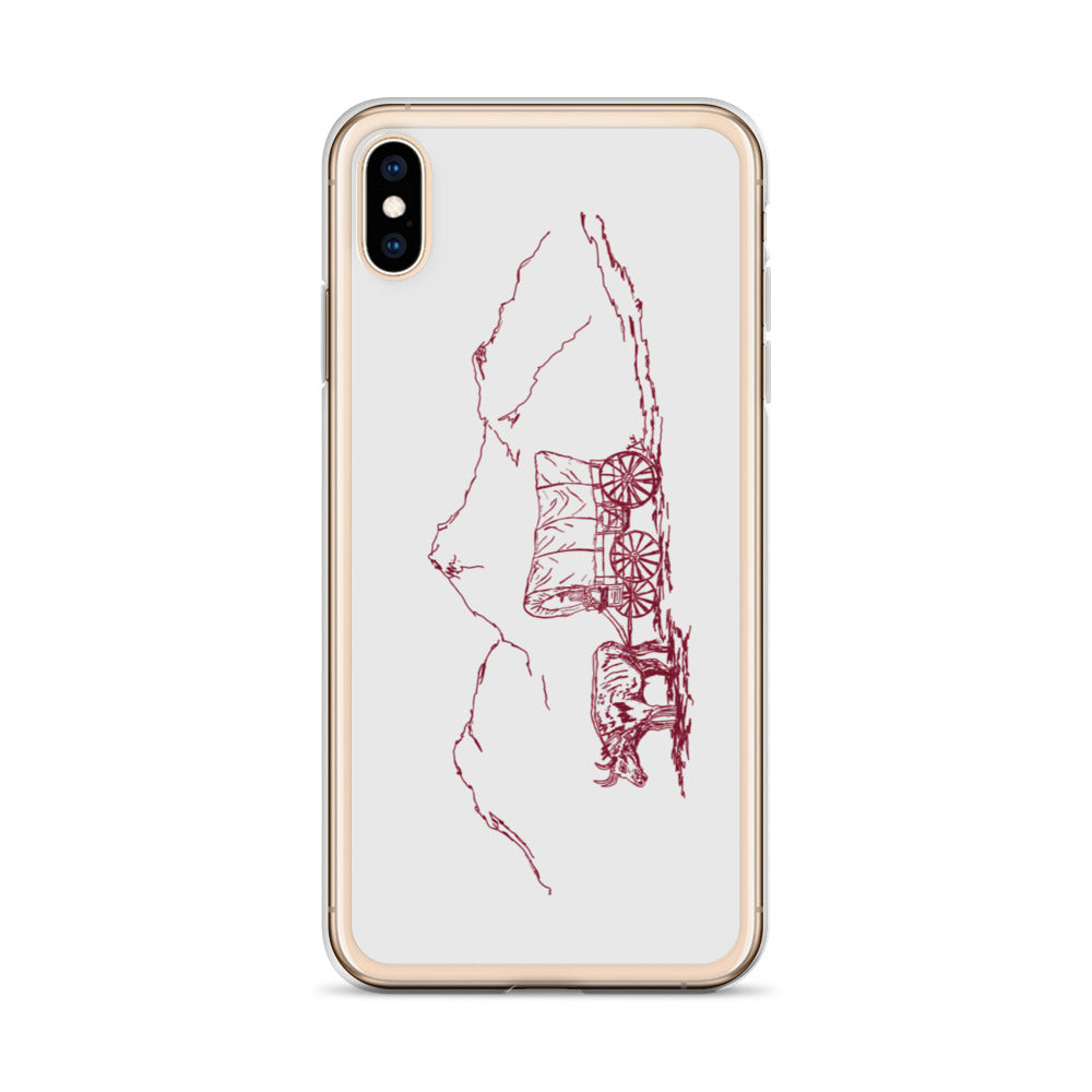 iPhone Case Wooden Wheels & Wagon Trails