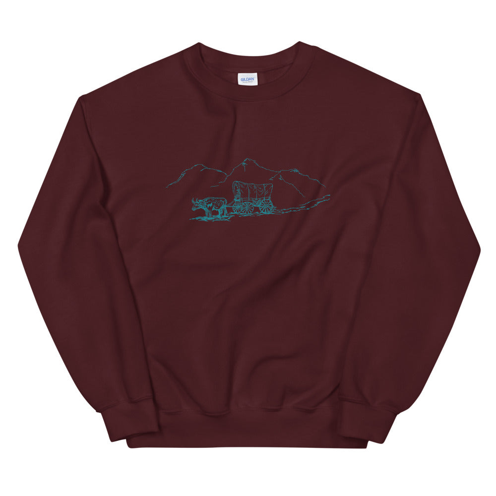 Crewneck | Wooden Wheels & Wagon Trails