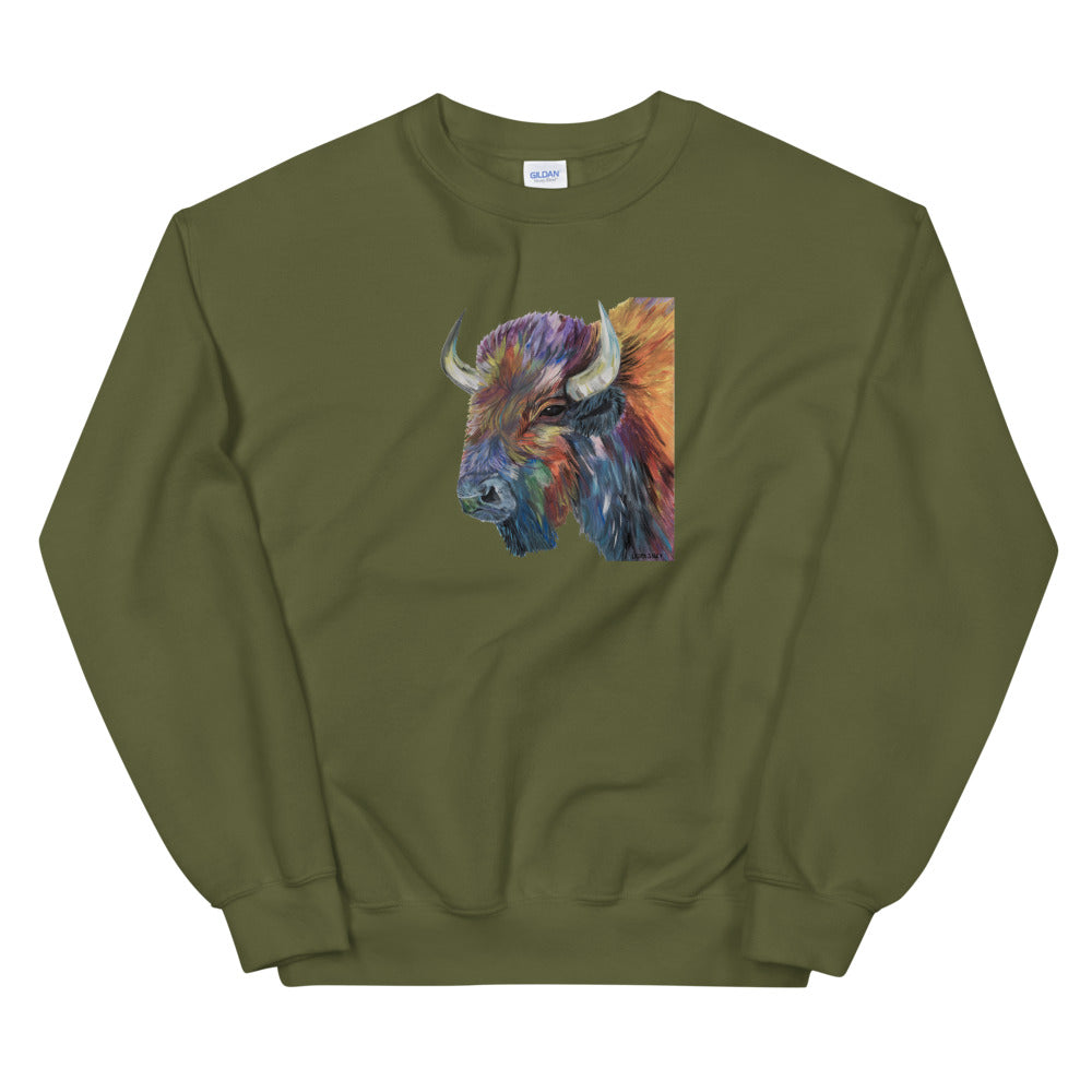 Crewneck | Bison Head