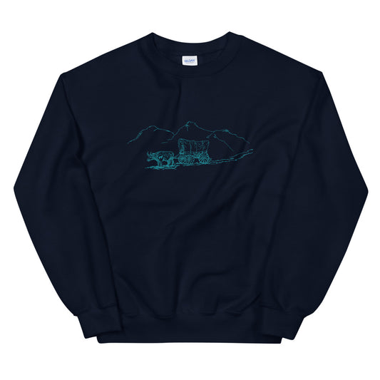 Crewneck | Wooden Wheels & Wagon Trails