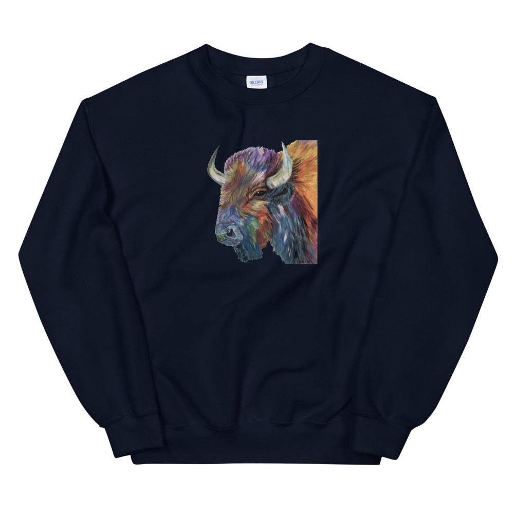 Crewneck | Bison Head