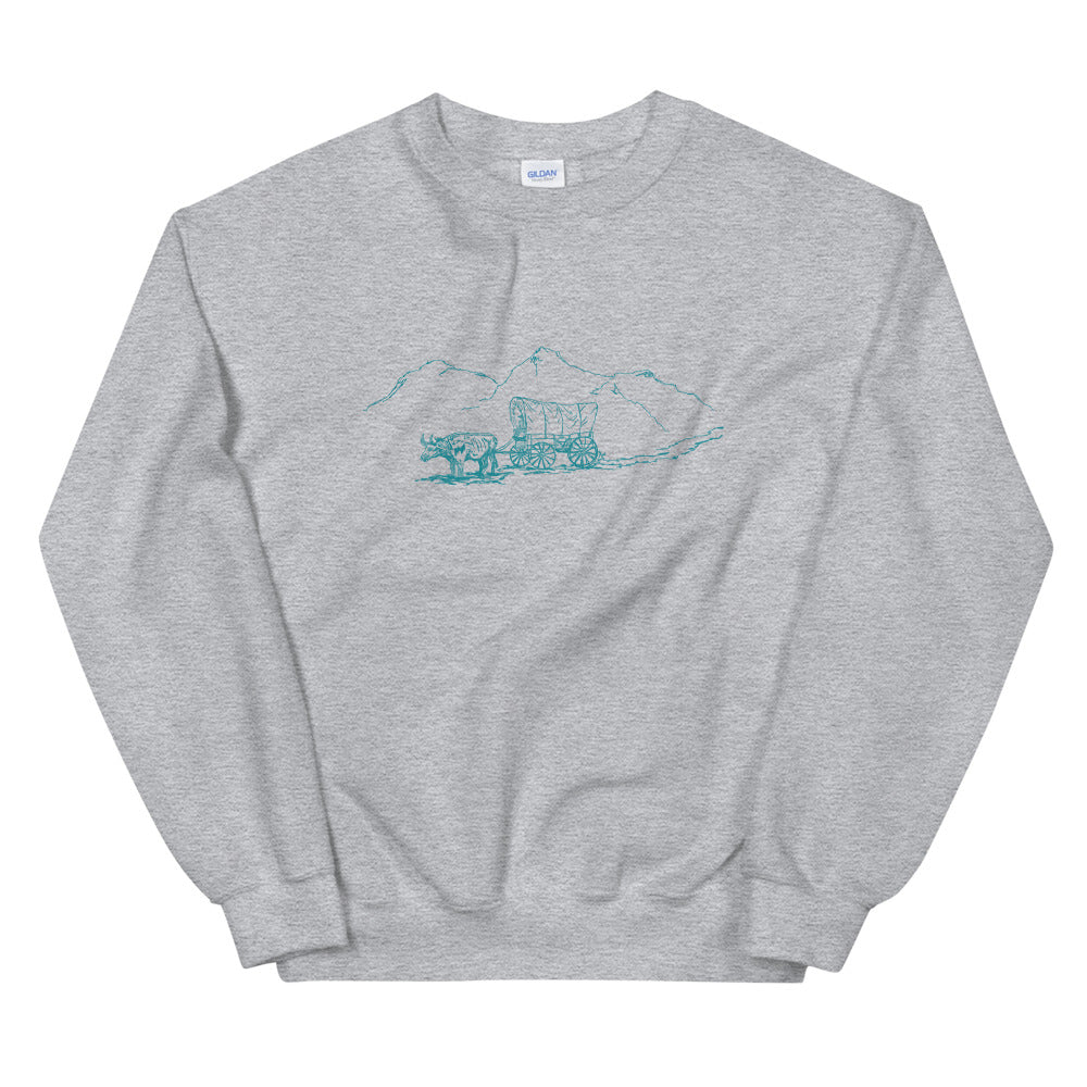 Crewneck | Wooden Wheels & Wagon Trails