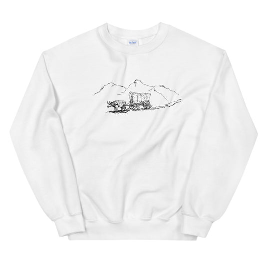 Crewneck | Wooden Wheels & Wagon Trails