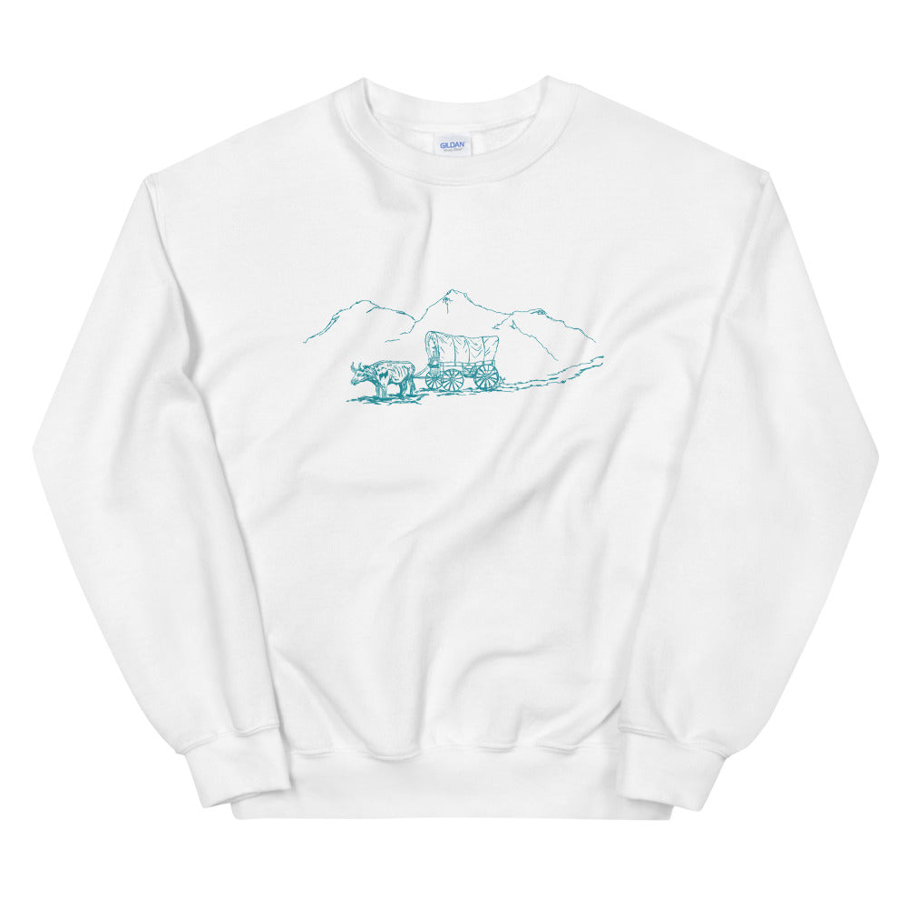 Crewneck | Wooden Wheels & Wagon Trails