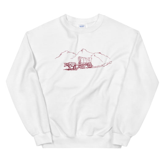 Crewneck | Wooden Wheels & Wagon Trails